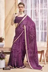 Prakhar Vol 11 By Vallabhi Moss Georgette Printed Saree Wholesale Shop In Surat
